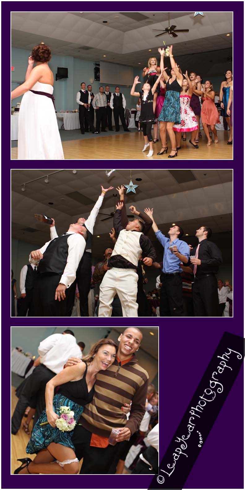 Garter and Bouquet - Catch!